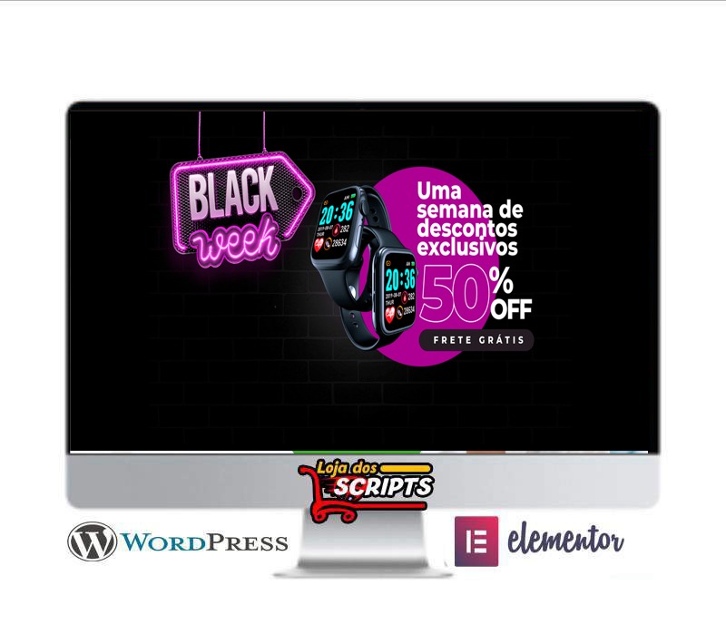 Landing Page Relógio -COD-9316