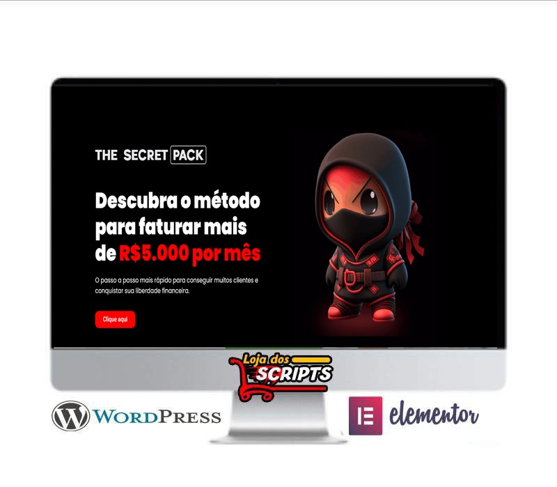 Landing Page Secret Pack - COD-9322